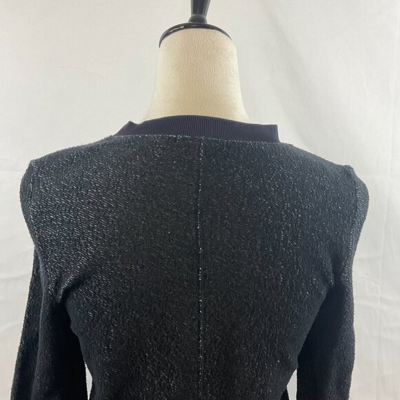 Koral Breach Open Front Sweater S Heather Gray Black Long Sleeve - Picture 9 of 12